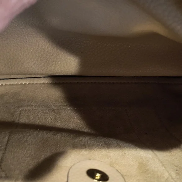 Steve Madden B Barker bag in Sand, removable pouch, Twilley, sueded lining, NWT - Picture 8 of 10